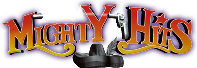 Mighty Hits logo for Sega Saturn